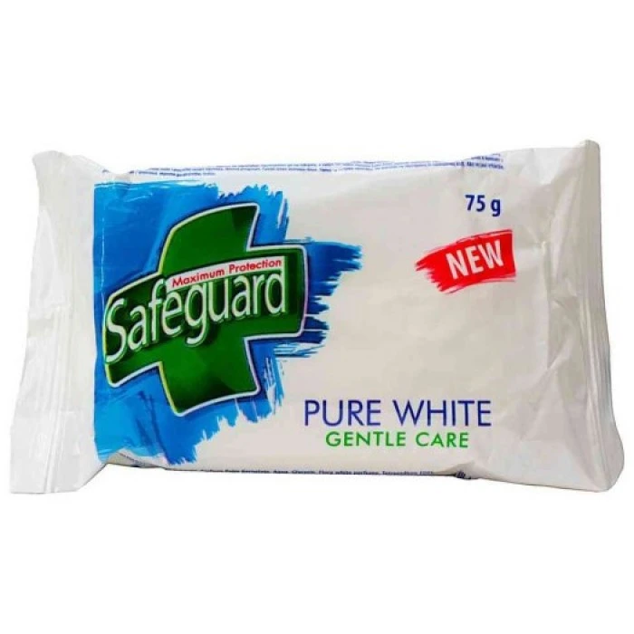 Мило туалетне Safeguard Pure White, 75 г - 