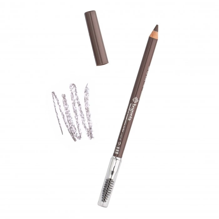 Пудровый карандаш для бровей Bogenia Powder Brow Liner BG506 №001 (Light Graphite) - 