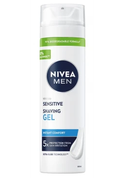 Гель для гоління Nivea Sensitive, 200 мл