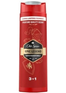 Чоловічий гель-шампунь для душу 3в 1 Old Spice Epic Legend, 400 мл