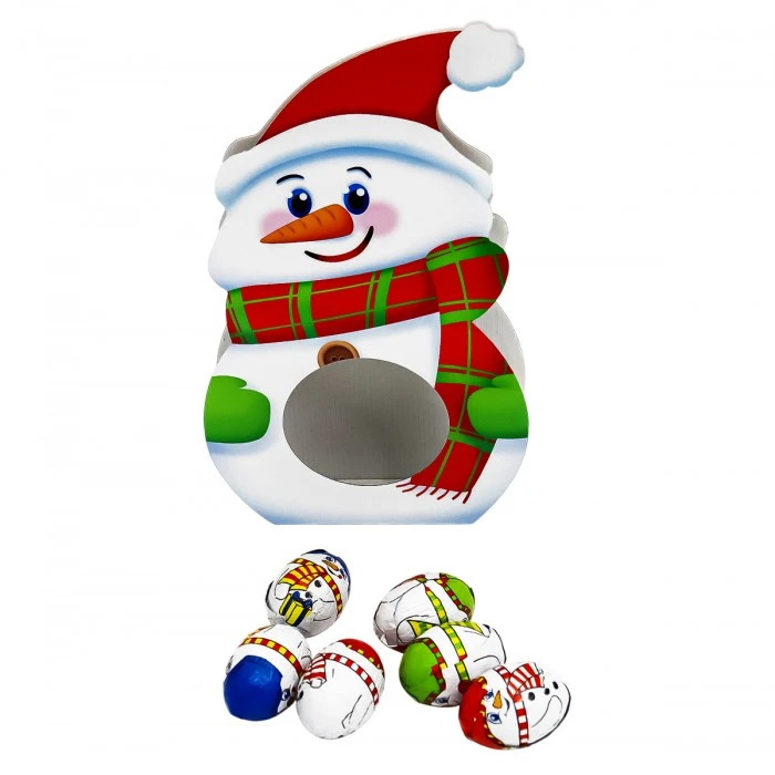 Набор фигурок из кондитерской глазури «Снеговик», 60 г - 