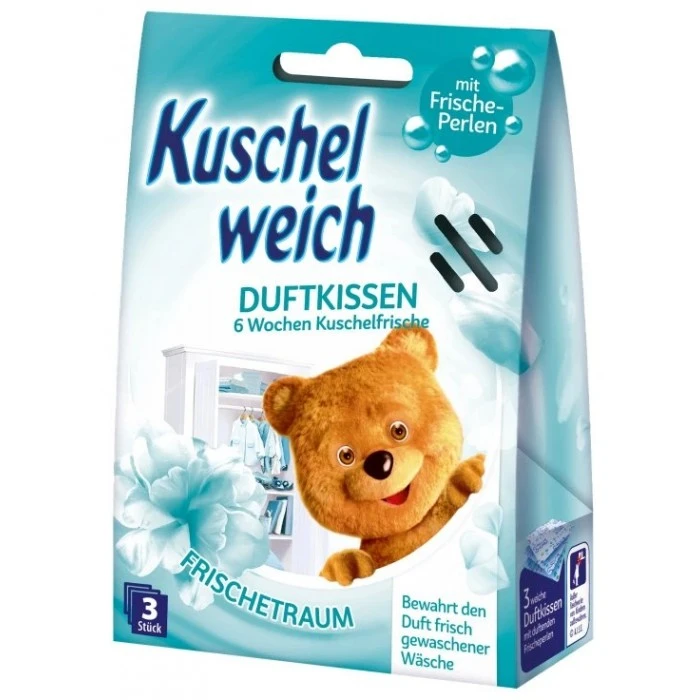 Ароматизатор для гардероба Kuschel weich «Свежесть белья», 3 саше - 