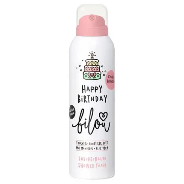 Пенка для душа Bilou Happy Birthday, 200 мл - 