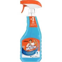 Засіб для миття скла та інших поверхонь Mr Muscle Професіонал з курком зі спиртом, 500 мл
