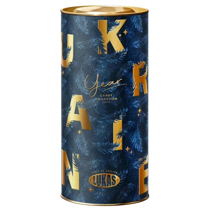 Новогодний подарок Lukas «Патриотический тубус»,  600 г - 