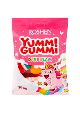 Цукерки желейні Roshen Yummi Gummi Daydream, 70 г