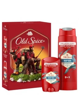 Набір для догляду за тілом подарунковий Old Spice Outdoor Explorer Deep Sea