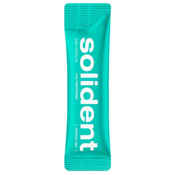 Ополаскиватель для ротовой полости Solident Original mint/мятный, 10 мл - 