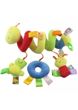 Погремушка-подвеска Змейка на кроватку, 1 шт