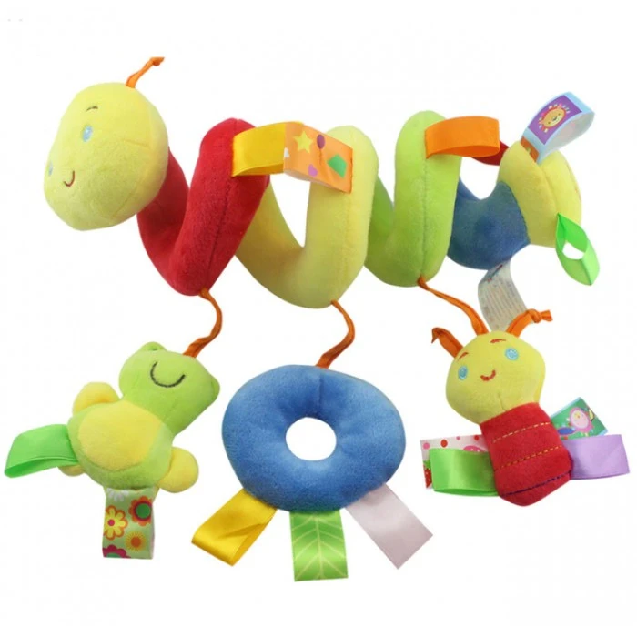 Погремушка-подвеска Змейка на кроватку, 1 шт - 