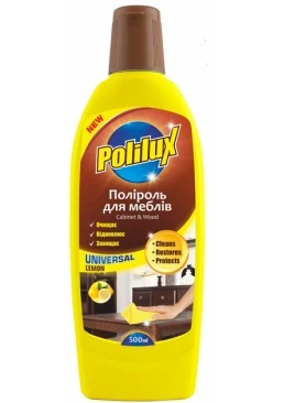 Поліроль для меблів Polilux Лимон, 500 мл