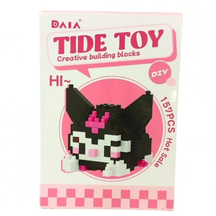 Конструктор 3D Blocks Diy Tide Toy Куромі, 157 деталей - 