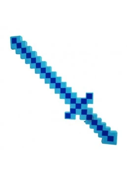 Меч Minecraft, 60 см (синій)