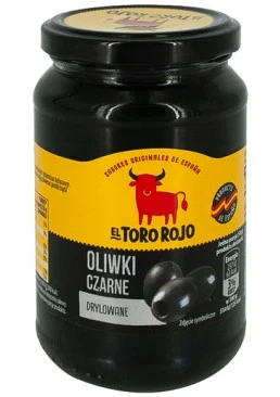 Оливки чорні El Toro Rojo без кісточки, 340 г