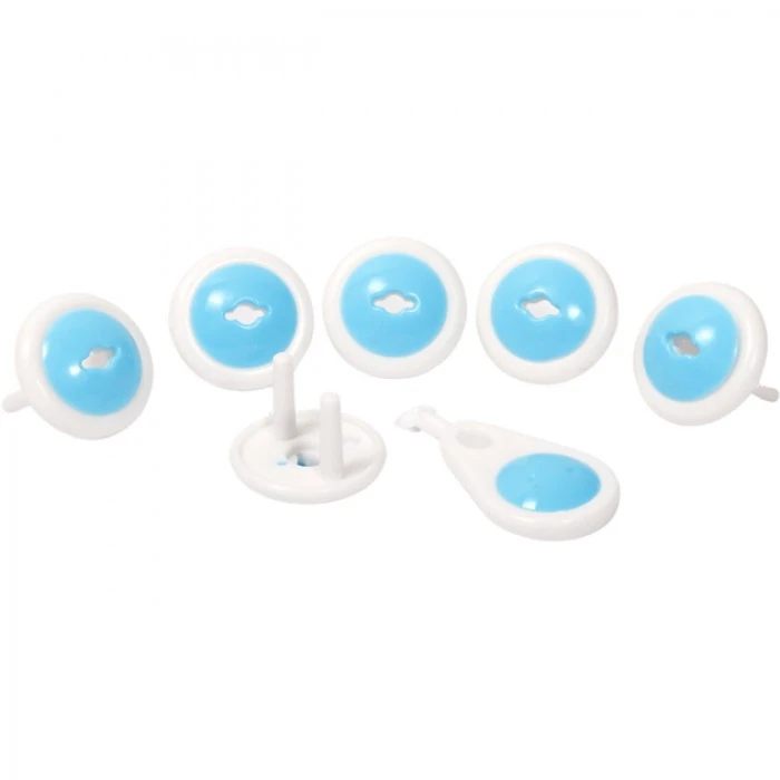  Заглушки на розетки с защитным ключом Lindo, 6 шт - 