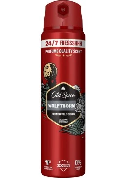Дезодорант-спрей для чоловіків Old Spice Wolfthorn, 150 мл