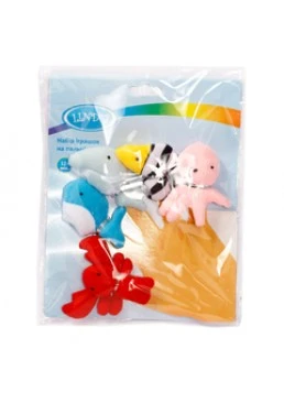 Набор игрушек на пальцы Lindo морские животные