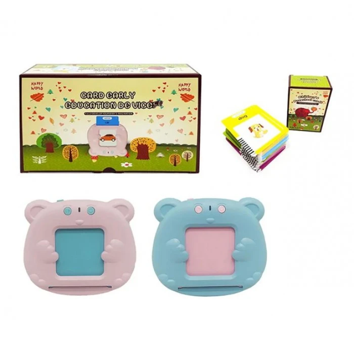 Карманная азбука Монтессори Медвежонок, 112 карточек  - 