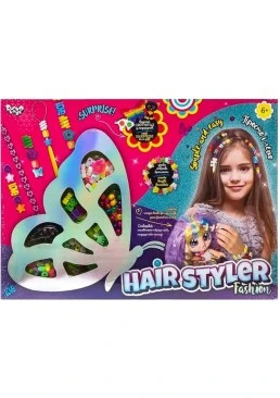Креативна творчість Danko Toys «Hair Styler. Fashion» метелик, 1 шт