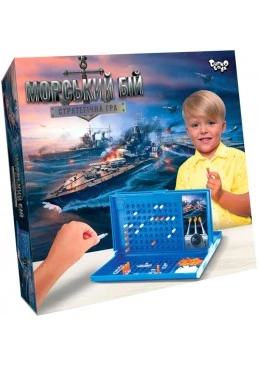 Настільна розважальна гра Danko Toys «Морський бій»