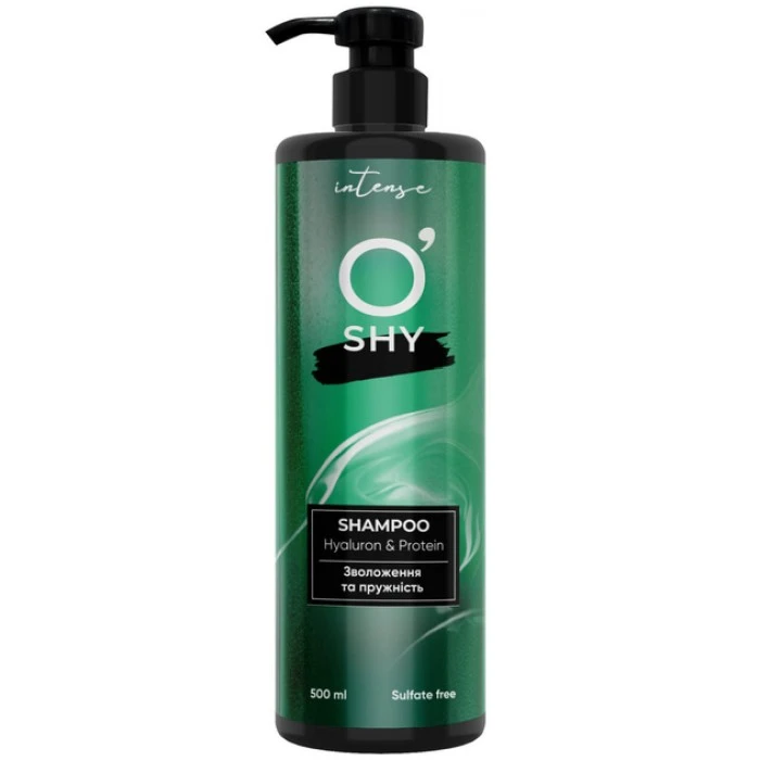 Шампунь O'Shy Intense Hyaluron & protein, 500 мл - 
