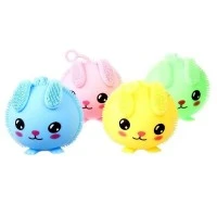 Антистресс Светящийся зайчик-ежик, 1 шт