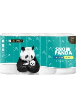 Бумага туалетная 3-х слойная Sensitive Extra Care Sensitive Extra Care Snow Panda, 16 шт