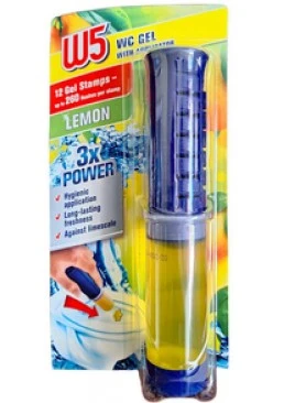 Точечный туалетный блок W5 Lemon, 75 мл (12 апликаций)