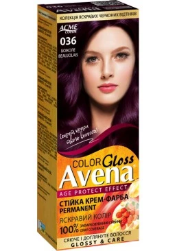 Крем-фарба Acme Avena Gloss Color №036 Божоле, 138 мл 