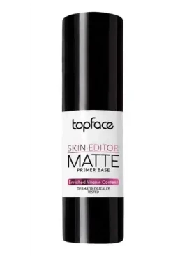 База під макіяж TopFace Skin Editor Mate Primer Base PT470 01 Mattifyiing, 31 мл
