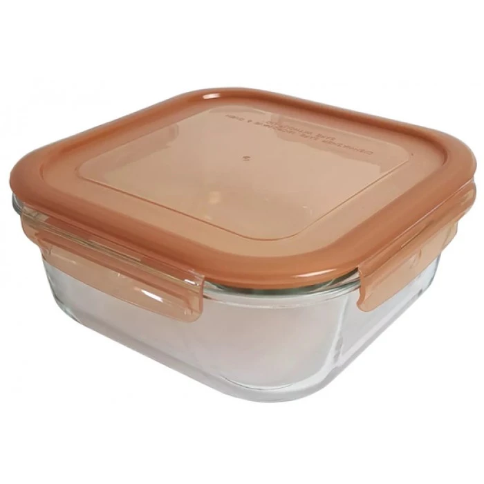 Харчовий контейнер VITTORA VT-7553 скляний, 530 мл  - 