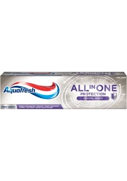 Відбілююча зубна паста Aquafresh All In One Crystal White, 75 мл