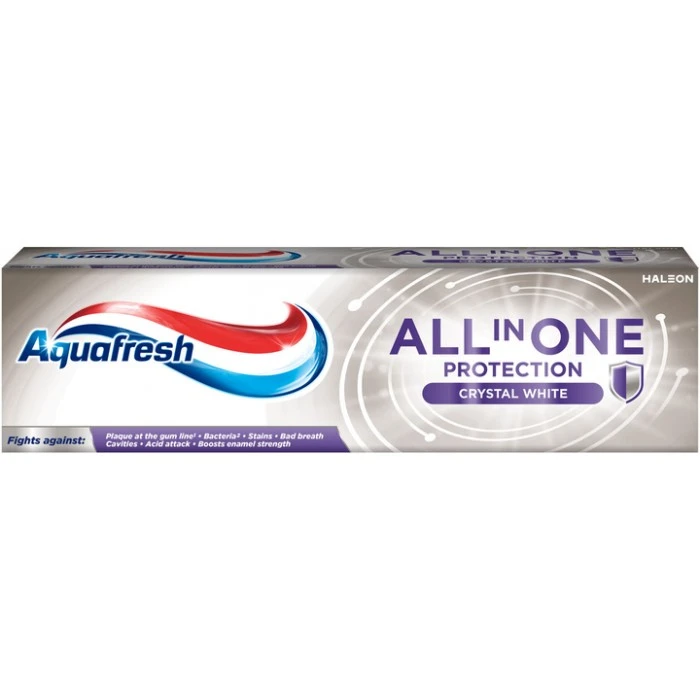 Відбілююча зубна паста Aquafresh All In One Crystal White, 75 мл - 