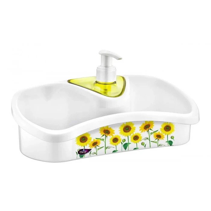 Дозатор для мила Irak plastik TE-500 (в асортименті) - 