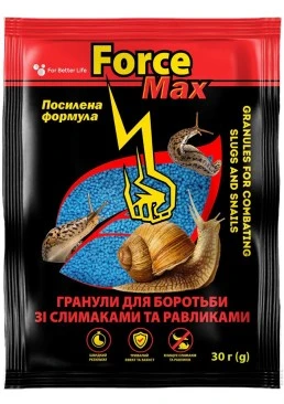 Гранули від слимаків Force, 30 г