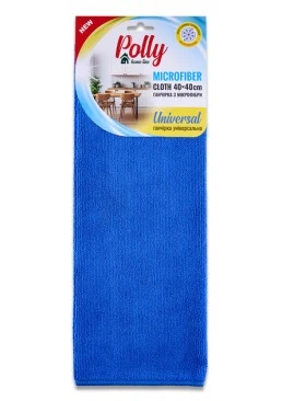 Ганчірка для прибирання Polly з мікрофібри, 40х40 см