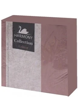 Серветки столові Harmony Пильна троянда 3-х шарові, 20 шт