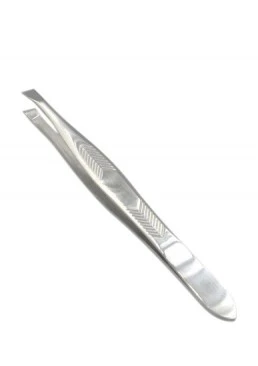 Пінцет для брів Beauty LUXURY P-30 скошений (сталь) 