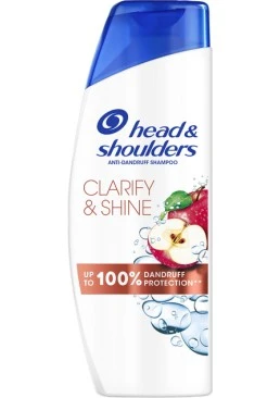 Шампунь проти лупи Head & Shoulders Clarify & Shine очищення та блиск, 400 мл