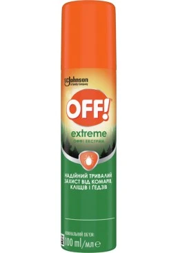 Аерозоль від комах OFF! екстрим, 100 мл