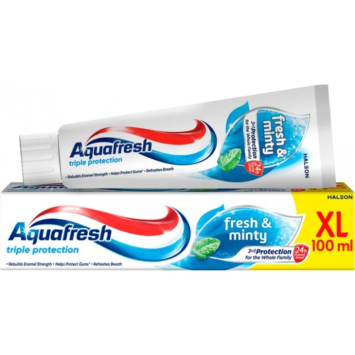 Зубная паста Aquafresh освежающая-мятная, 100 мл - 