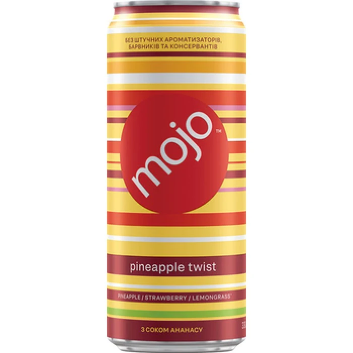 Напиток Mojo Pineapple Twist, 330 мл - 