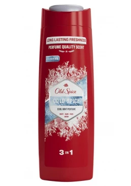 Гель для душу Old Spice 3-в-1 Cold Spice With Menthol, 400 мл