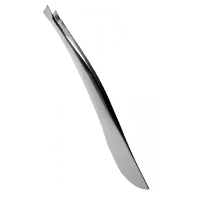 Пинцет для бровей Luxury P02 скошенный - 