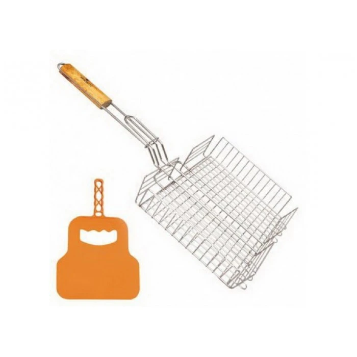Решетка для гриля Stenson MH-0084 с веером, 68х36х32х5 см - 