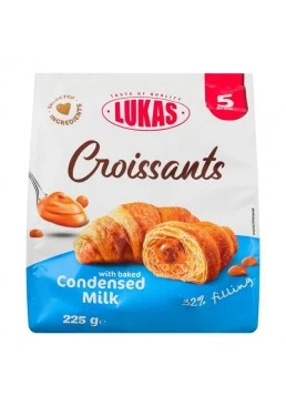 Круасан Lukas зі згущеним молоком, 225 г