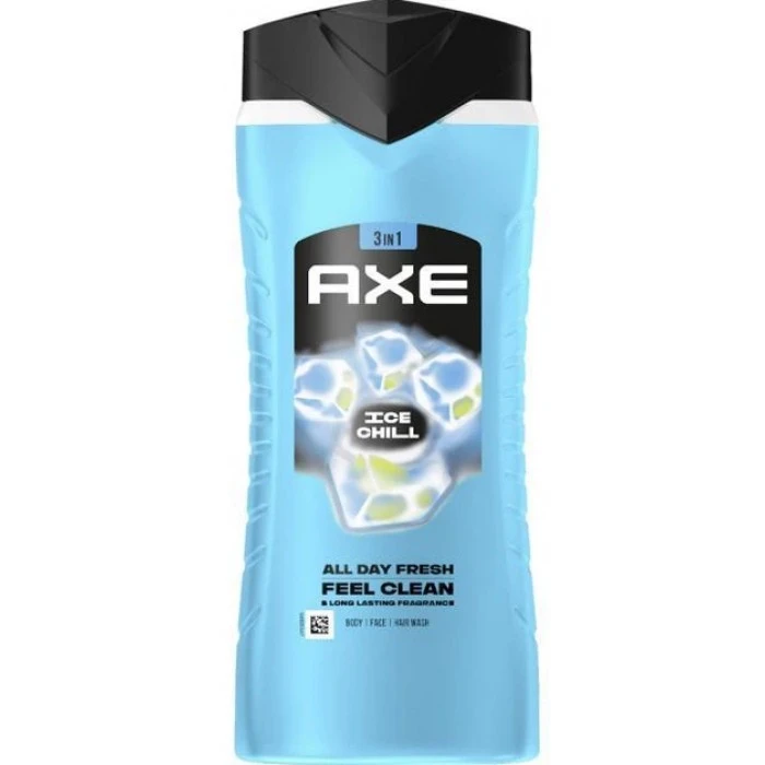 Гель для душу AXE Ice Chill 3In1, 400 мл  - 