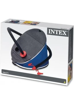 Ножный насос Intex (чёрно-синий)