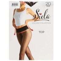 Колготки женские Siela Top, 20 DEN, Tabaco, размер 4
