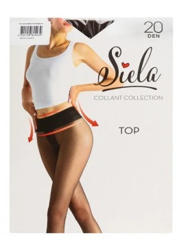 Колготки женские Siela Top, 20 DEN, Tabaco, размер 3